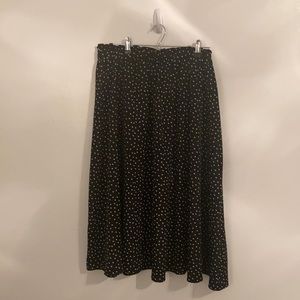 Shein Black and White Maxi Skirt